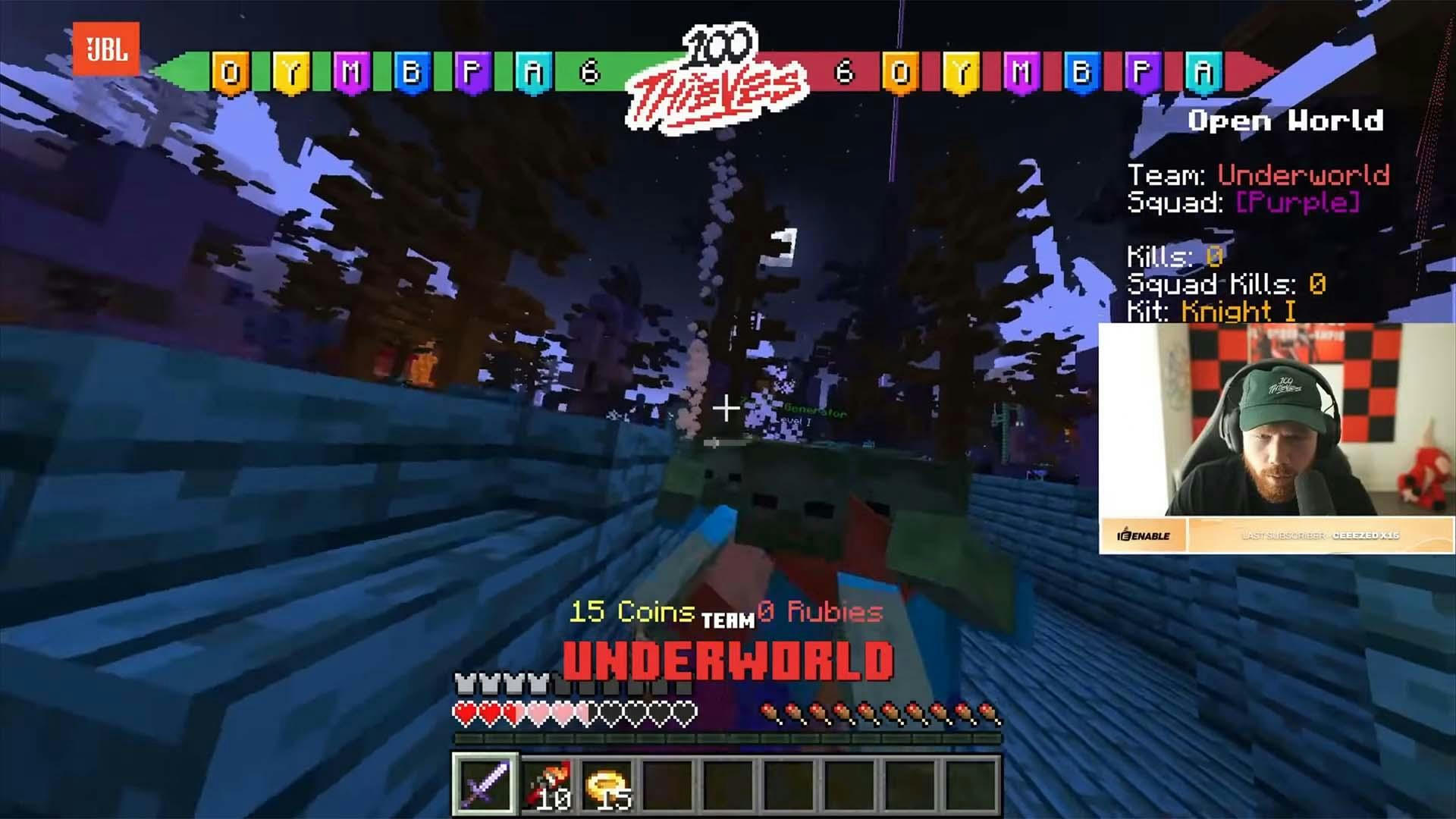 100 Thieves Open World Livestream Screenshot One