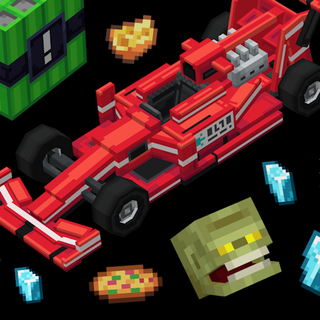 Insanecraft Bedrock Square Car