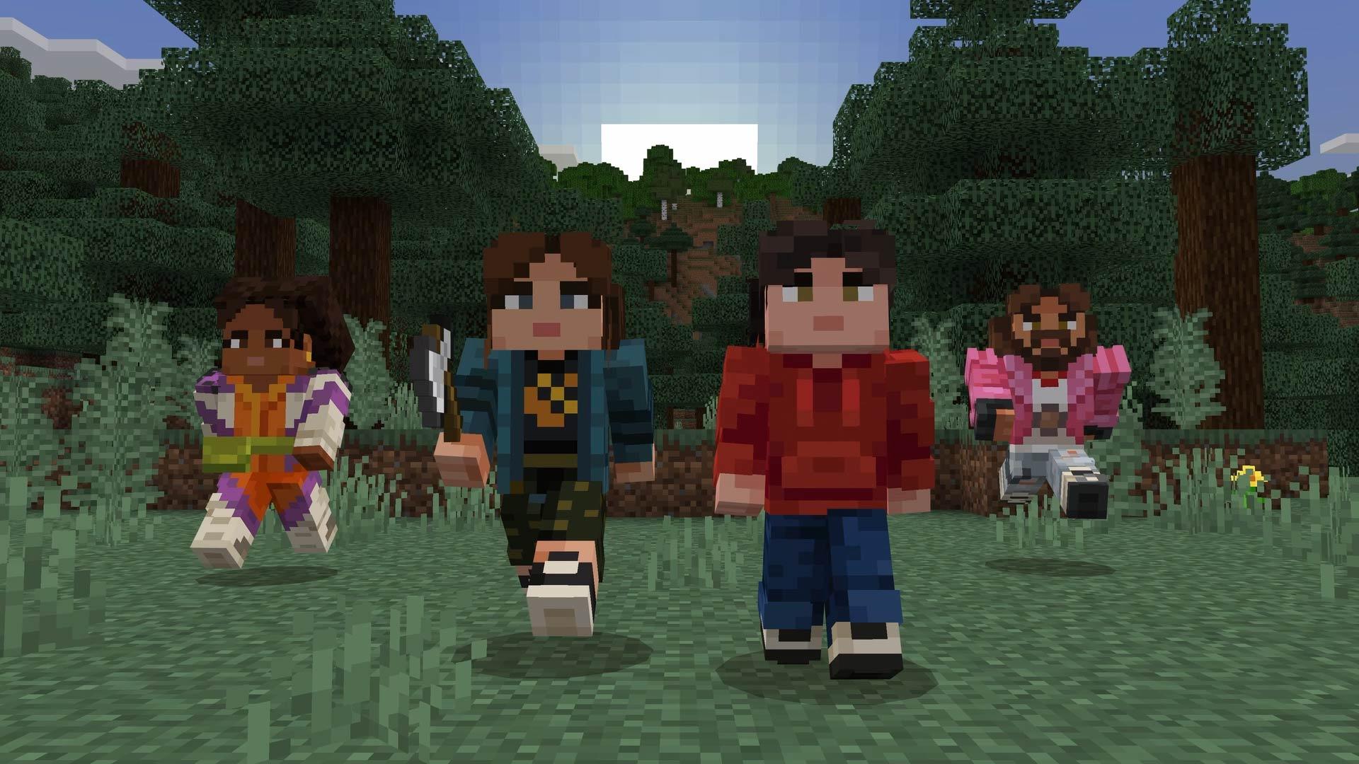 A Minecraft Movie Skin Pack Trailer Thumbnail