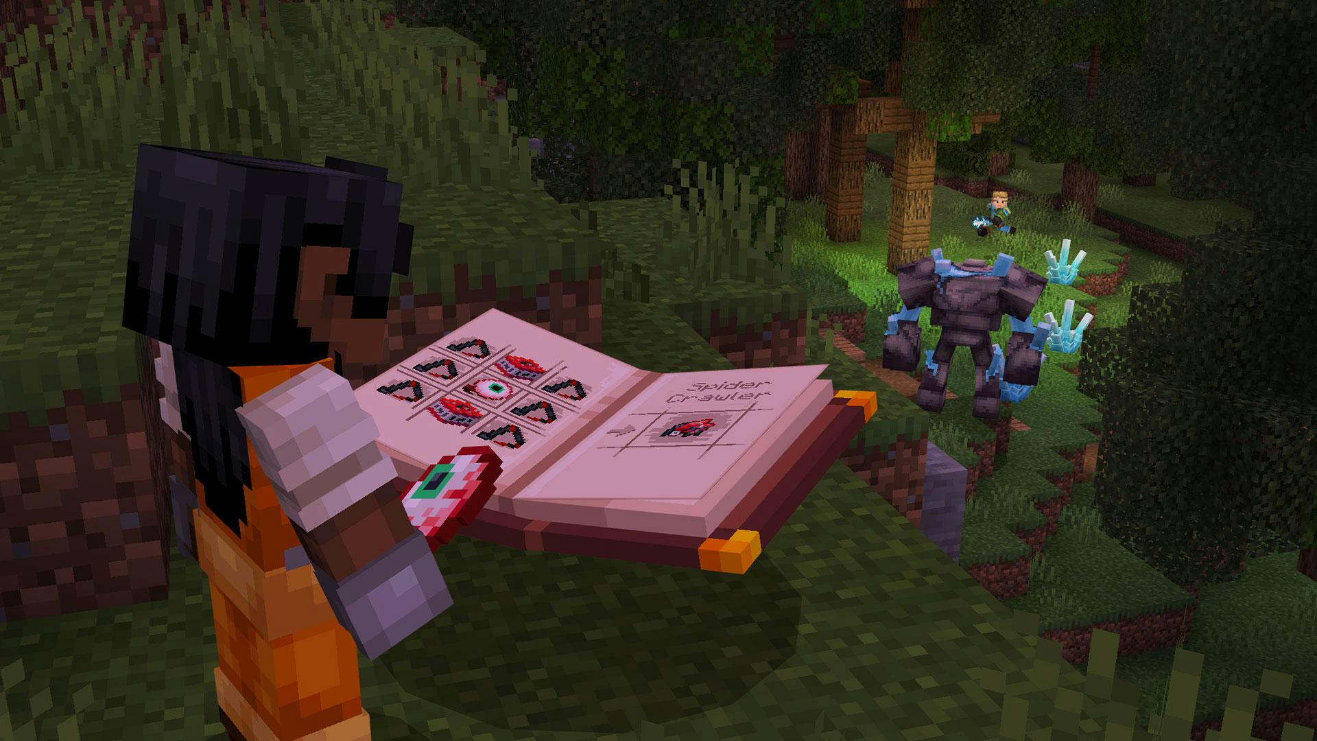 Monsters Plus Plus Minecraft Screenshot Book Magic