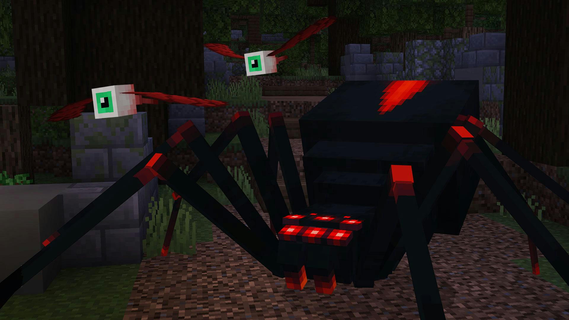 Monsters Plus Plus Minecraft Screenshot Giant Spider