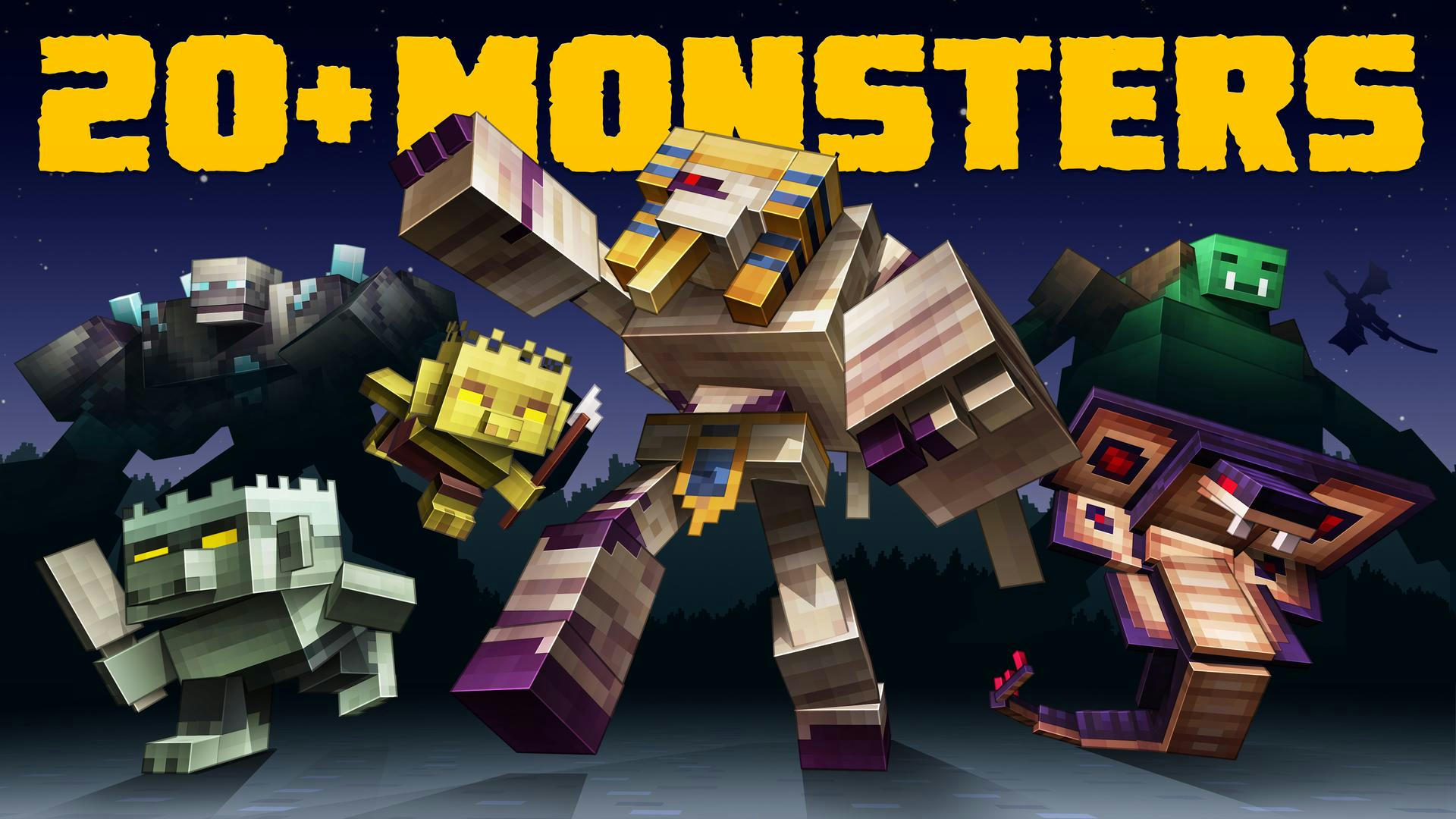 Monsters Plus Plus Minecraft Thumbnail