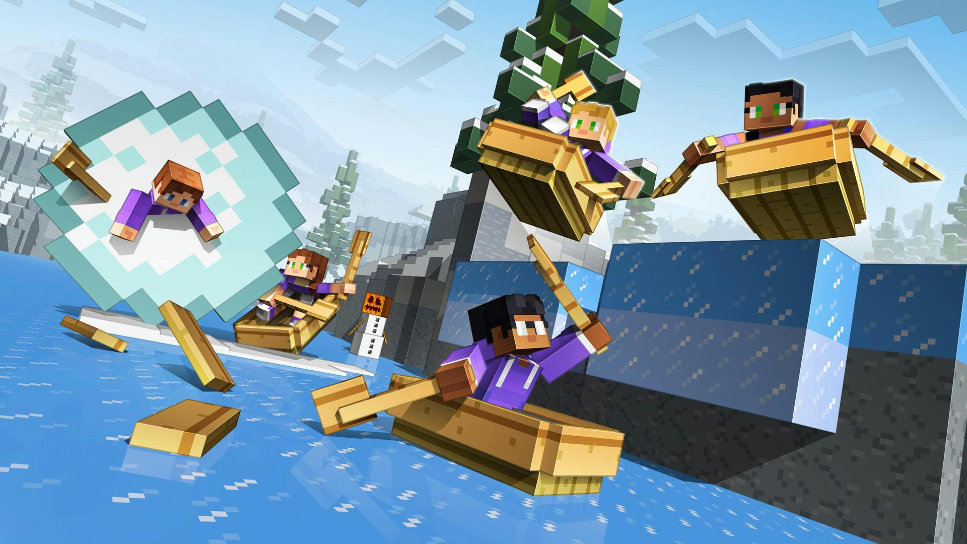 Twitch Rivals Minecraft Lando Norris Invitational Boat Race