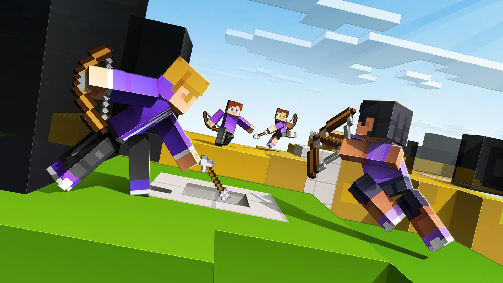 Twitch Rivals Minecraft Lando Norris Invitational Bowbash
