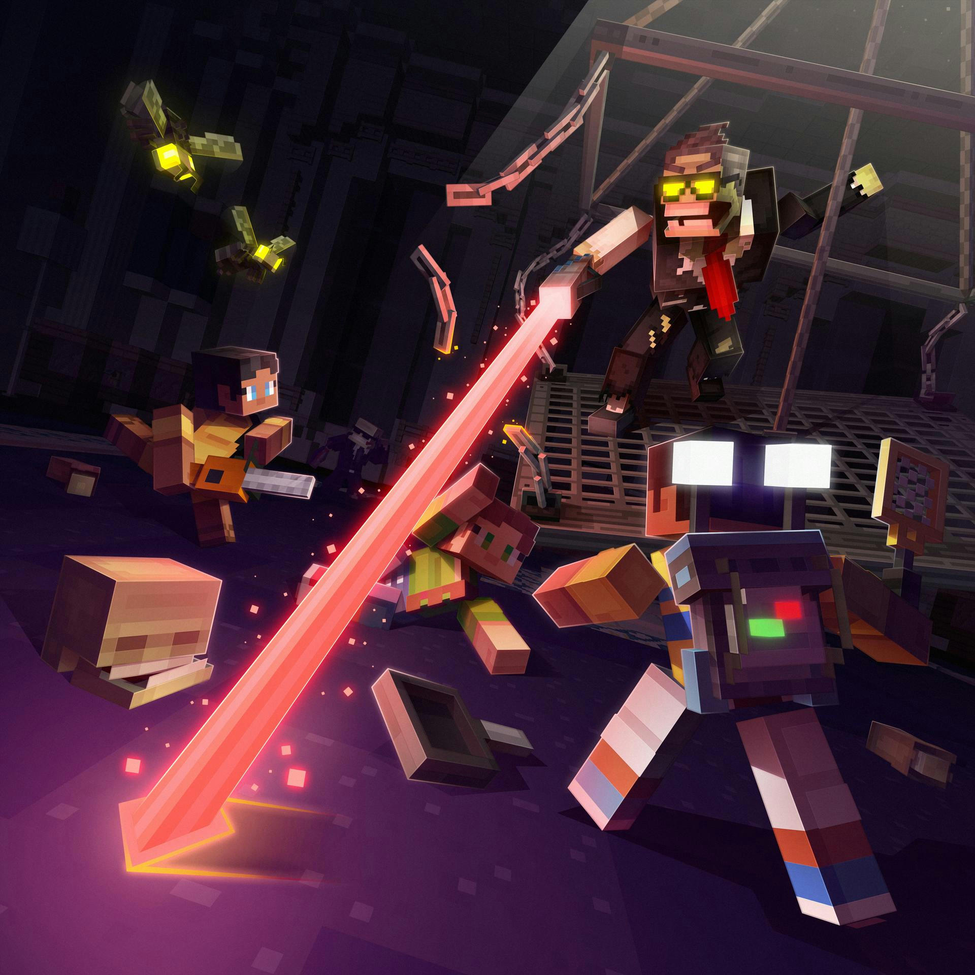 Zombies Boss Laser Beam